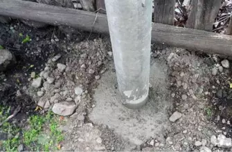 Бетон для столбов